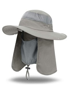 اشتري Fisherman Neck Face Sun Protection Flap Cap في السعودية