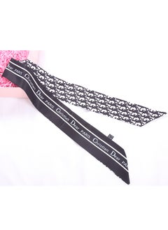 اشتري Womens Chiffon Scarf Thin Fashion Korean StyleD word Black D word Black في السعودية