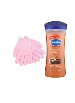 Buy Moisturizing display Silicone Gloves + Hand Moisturizer for Ultimate Care in Egypt