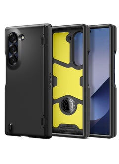 Buy Slim Armor Pro Samsung Galaxy Fold 6 Case Cover [Hinge Coverage] [Military Grade Protection] - Black in UAE