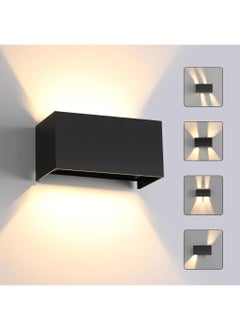 Buy 24W LED Wall Lamp  Indoor Outdoor Wall Light 3000K Warm White Adjustable Waterproof Home Decor Lighting in Saudi Arabia