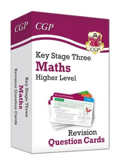 اشتري KS3 Maths Revision Question Cards - Higher في الامارات