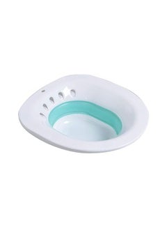 Buy folding toilet seat bath toilet, setz bath tub hemorrhoids postpartum care dry care with cleaner and comfort seat for pain relief water massage reusable in Egypt