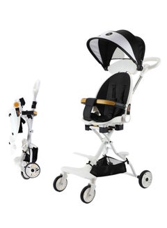 Buy Lightweight Stroller, 2-in-1 Stroller, Reversible Seat and Adjustable Backrest, Compact Travel Stroller for Toddler Outdoor Use (Kung Fu Panda) in UAE