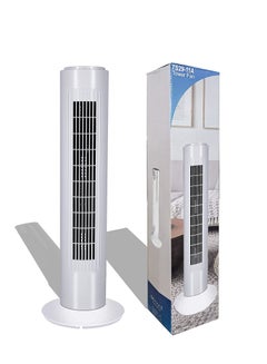 Buy Milton Tower Fan 29 Inch 45 Watts White Color Model - TS2911A in UAE