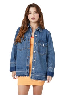 Buy Frayed Denim Jacket in Egypt