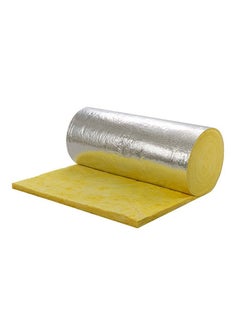 Buy Fiberglass insulation Roll with Aluminum foil  2 inch 10M in UAE