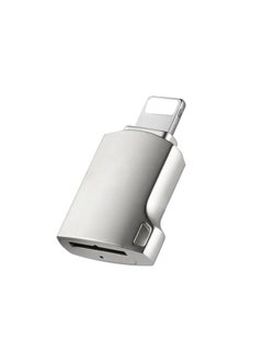 اشتري High-Speed Metal TF Card Reader for Apple Android Type-CSilver Apple Head Silver Apple Head في السعودية