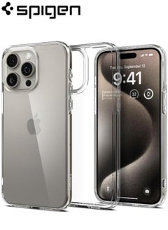 Buy Ultra Hybrid iPhone 15 Pro Case Cover - Crystal Clear in Saudi Arabia
