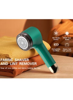 اشتري 2-in-1 Electric Usb Charging Lint Remover Hair Ball Trimmer Shaver Clothing Shaver Clothes Shaver Household Pilling Machine في السعودية