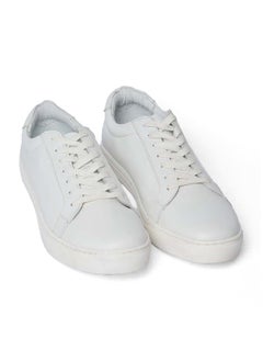 Buy Fancy Genuine Leather Lace-Up Sneakers in Egypt