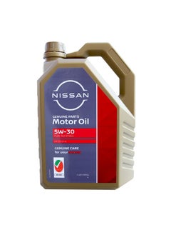 اشتري Nissan Genuine Oil 5W30 4L في الامارات