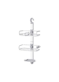 اشتري Bradon 2 Tier Shower Caddy 31.7x14.6x70.6xcm Silver في الامارات