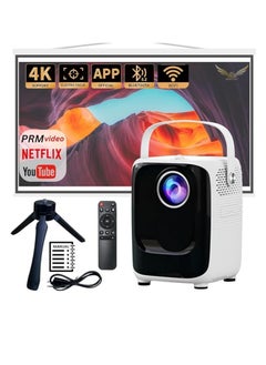 Buy "S10 Mini Projector: 8000 Lumens, 1920x1080P Full HD, Bluetooth & 5G WiFi, with USB/SD Card Support" in UAE