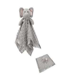 اشتري Oasisgalore Elephant Security Blanket Soft Baby Comforter Blanket Baby Snuggle Toy for Newborn Gift في الامارات