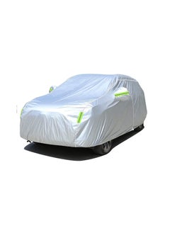 Buy Car Cover for SUV, Car Cover with Reflective Strip Waterproof All Weather Weatherproof UV Sun Protection Snow Dust Storm Resistant in Saudi Arabia