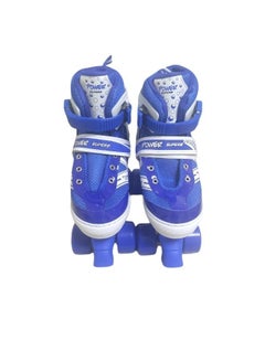 Buy Skate shoes 4 wheels size S in color blue / white in Saudi Arabia
