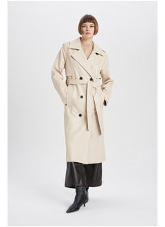 اشتري Woman Regular Fit W/O Hoodie Trenchcoat في مصر