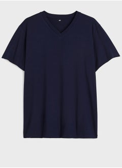 اشتري V-Neck Regular Fit T-Shirt في السعودية