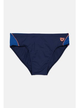 اشتري Men Draw String Pull,On Swimwear Brief Trunks, Navy في السعودية