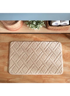 اشتري Essential Memory Foam Bath Mat 80 x 50 cm في السعودية