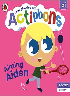 Buy Actiphons Level 2 Book 14 Aiming Aiden: Learn phonics and get active with Actiphons! in UAE