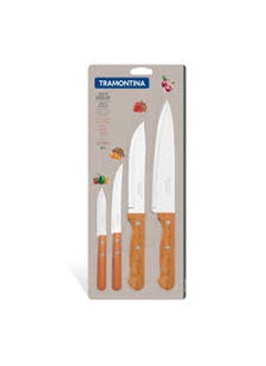 Buy Set Of 4 Wooden Handle Knives in Egypt