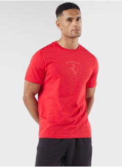 اشتري Ferrari Race Big Shield Tonal T-Shirt في السعودية