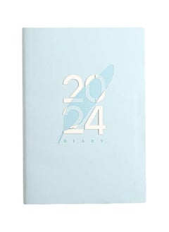 Buy 2024 Planner Journal Notebooks Academic Calendar Monthly Weekly Daily Planner A5 Lined Leather Hardcover Notebook Premium Thick Paper for Office Home School Writing Appreciation Employee Student Gifts in Saudi Arabia