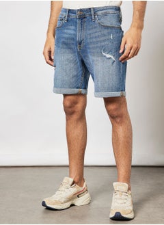 Buy Distressed Denim Shorts in UAE