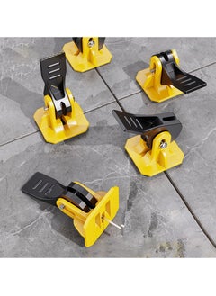 Buy Tile Leveling System Kit, 50 Pcs Reusable Tile Levelers with 50 Pcs Replaceable Spare Steel T-Pin, Tile Tools for Installation Tile Installation Leveler Tool Set for 8-12mm Tiles, Wall & Floor in UAE