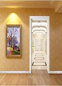 Buy 3D Indoor Aisle Door Sticker Self-adhesive Home Decorative Wall Sticker in Egypt