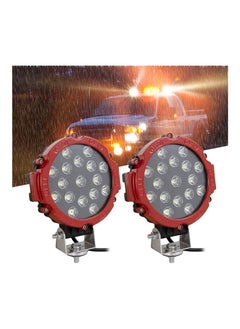 Buy 7 inch 51W Led Light Bar Flood Beam Offroad LED Work Light for Jeep Off-Road Vehicles 4x4 Atvs Utvs in UAE