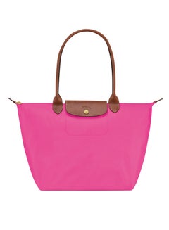 Buy Longchamp women's large handbag, handbag, shoulder bag pink classic style in Saudi Arabia