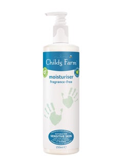Buy Childs Farm, Kids Moisturiser 250 ml, Unfragranced, Soothes and Hydrates, Suitable for Dry, Sensitive and Eczema-Prone Skin in UAE