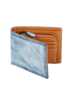 Buy -style Large Capacity Coin Pocket Rfid Anti-theft Brush Wallet Men's Genuine Goods-plus Card Holder Two-fold Men's Wallet in Saudi Arabia