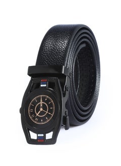 Buy Creative Casual Versatile Wear Resistant Leather Automatic Buckle Belt in Saudi Arabia