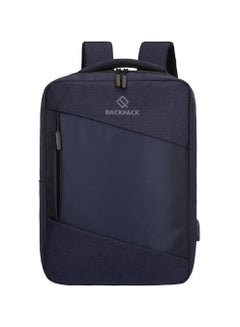 اشتري Modern Laptop Travel Bag, Professional Large School Backpack Waterproof with USB Charging Port for Men and Women في مصر
