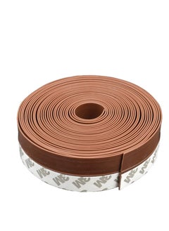 اشتري Silicone Rubber Adhesive Insect Proof Door Gap Sealing Weather Strip Sticker (25mm or 35mm or 45mm Brown, length 1m or 3m or 5m or 10m) في الامارات