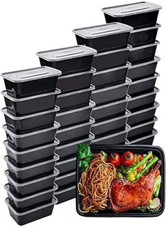 Buy 1 piece Microwave Insulated Healthy Food Storage Containers with Lids (1000ml) in Egypt