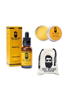 Buy Mr.Beard Beard Oil + Beard Balm + Travel Pouch in Egypt