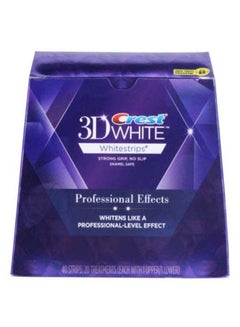 Buy 40-Piece 3D WhiteStrips Dental Whitening Kit in UAE