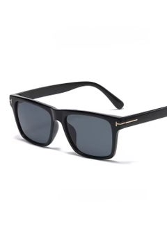 اشتري Luxury Brand Sunglasses for Men and Women, Square Retro Fashion Sunglass Black في السعودية