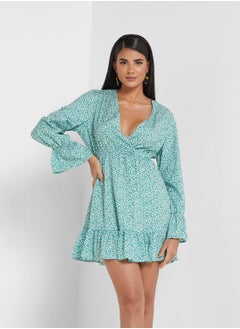 Buy Ruffled Ends Dress in Saudi Arabia