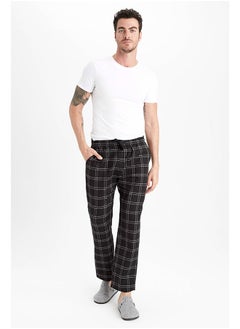 Buy Man Black Woven Bottoms in Egypt