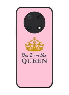 اشتري Rugged Black edge case for Huawei nova Y90 Slim fit Soft Case Flexible Rubber Edges Anti Drop TPU Gel Thin Cover - Yes I'm the Queen في الامارات