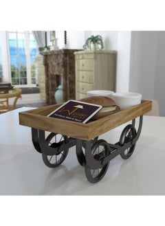 Buy Premium Wooden Serving Cart in UAE