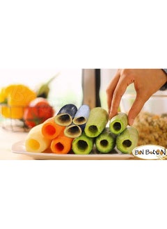 Buy Zucchini Squash Vegetable Corer 2 Pieces Corers Stainless Steel Core Remover Tool Kitchen Stuffed Vegetables Veggies Seed Remover Remove Seeds Eggplant Cucumber 8" Long Coring Tools Gadgets Drill in UAE