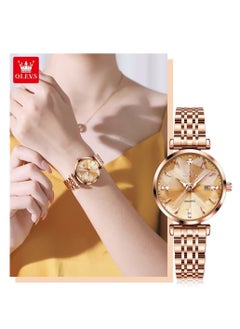 Buy Watches for Women Stainless Steel Quartz Water Resistant Analog Watch 32mm 5536 in Saudi Arabia