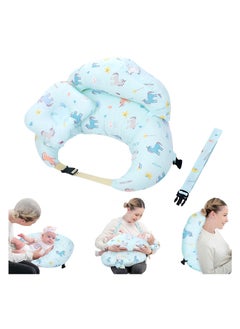 Buy Large Breastfeeding Pillow for Babies: Multipurpose Baby Nursing Pillow, Bed U-Shape Pillow, and Baby Lounger for Newborns (1-12 Months) in UAE